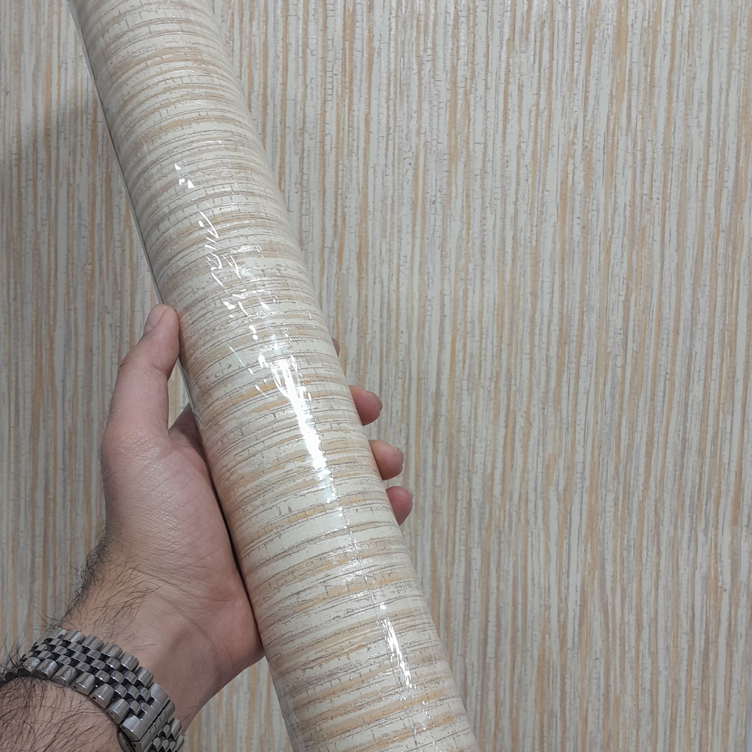 کاغذ دیواری طرح چوب