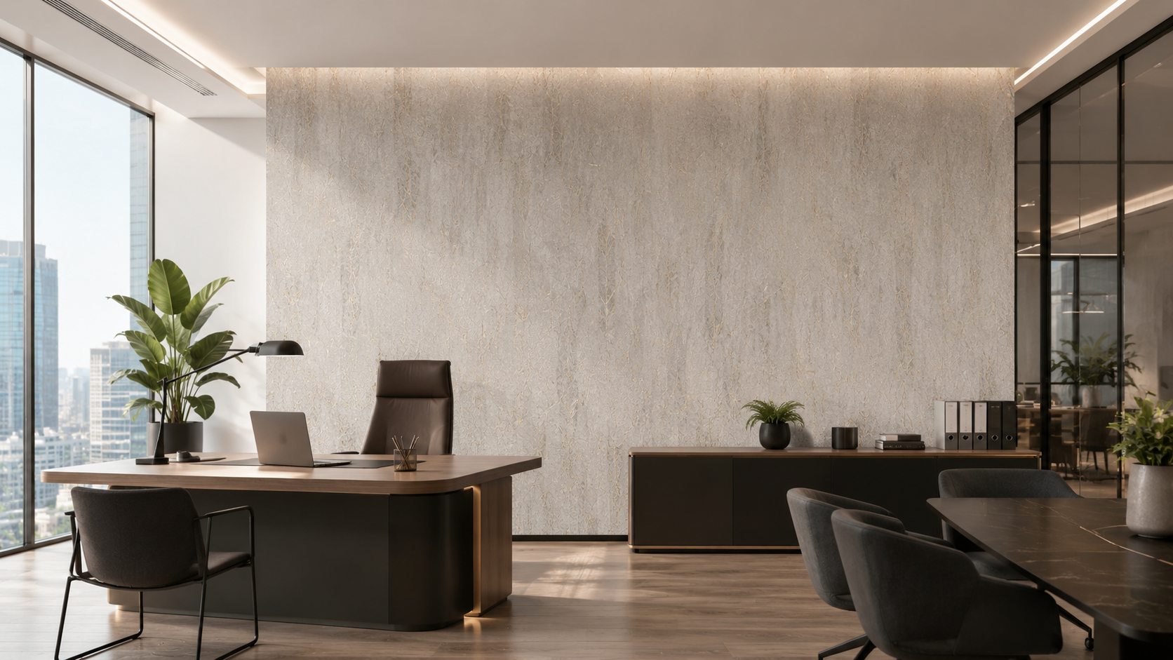 کاغذ دیواری برای محیط های اداری