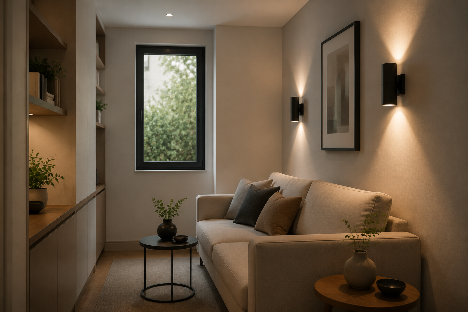 چگونگی انتخاب چراغ دیواری برای فضاهای کوچک
