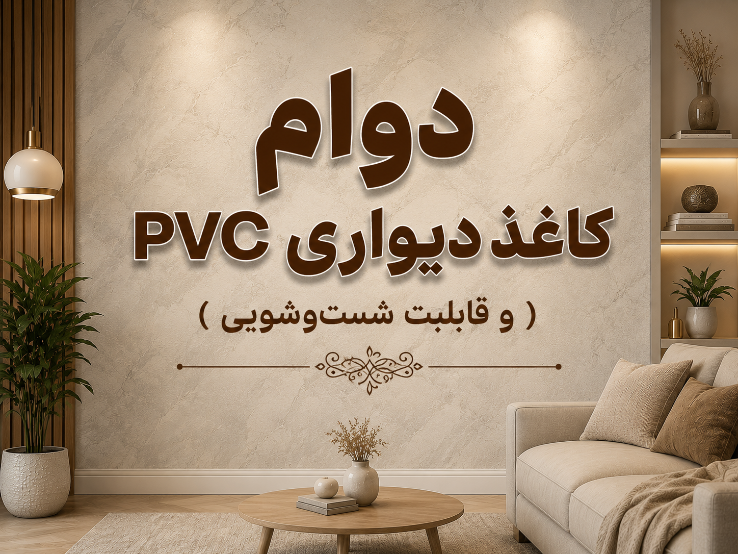 آیا کاغذ دیواری PVC قابل شستشو است و چقدر دوام دارد؟