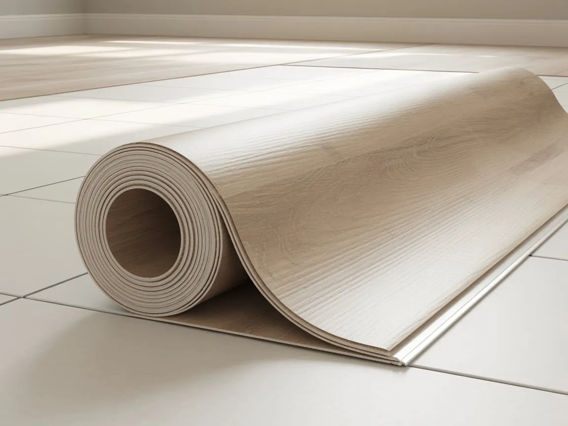 مقایسه کفپوش PVC رولی و تایل: کدام یک برای پروژه شما مناسب است؟