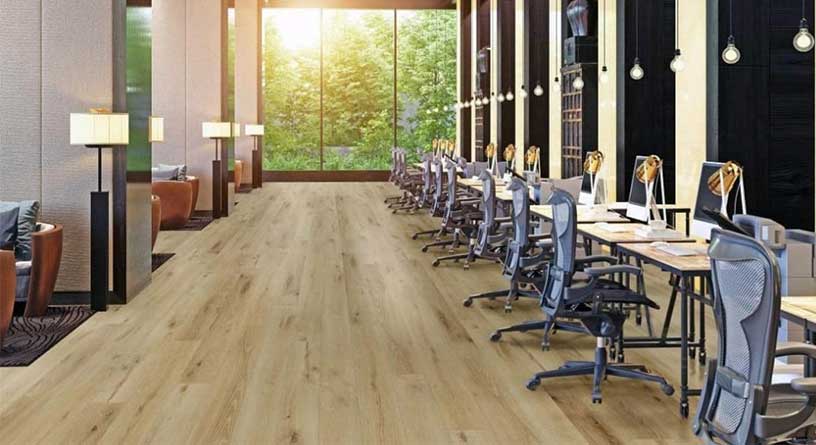پارکت لمینت برای فضاهای اداری: انتخابی اقتصادی و شیک