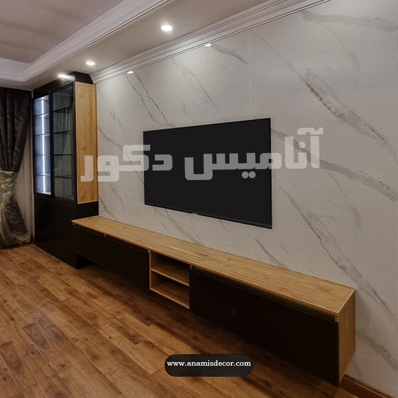 تی وی وال دارک وود