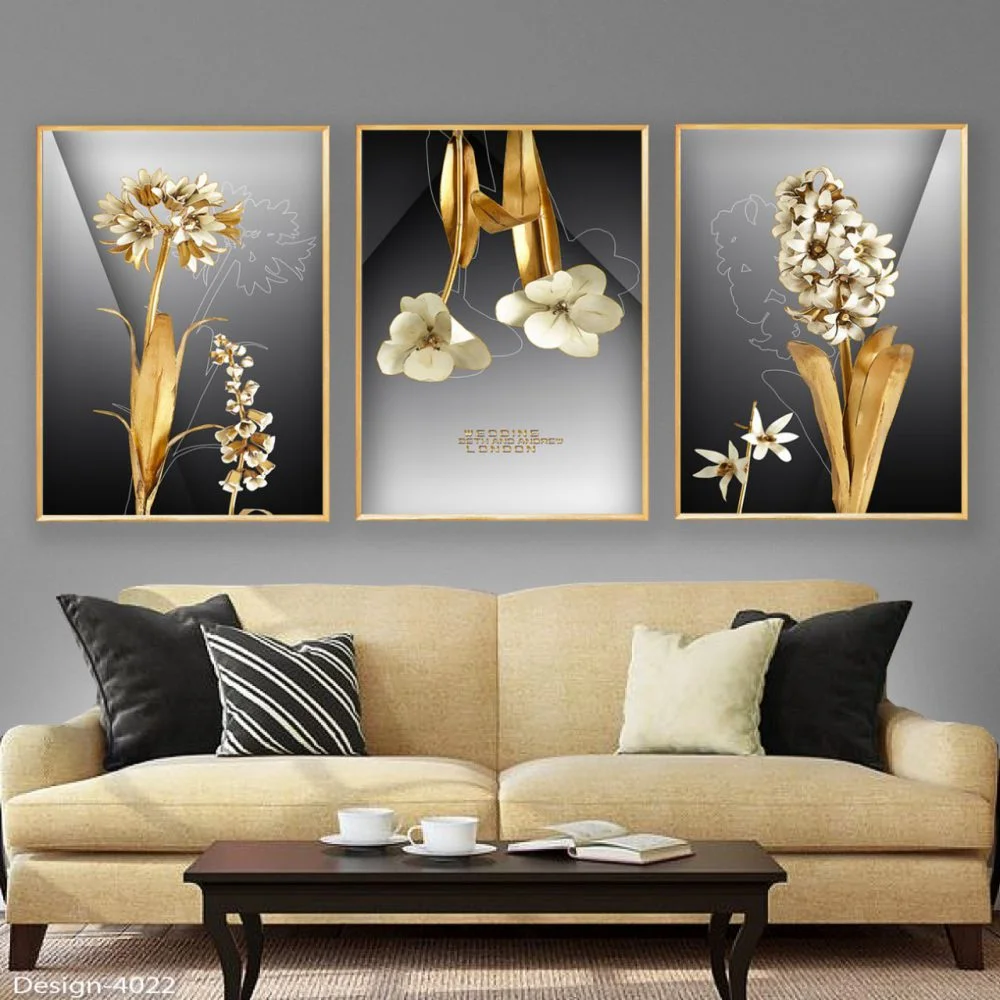 تابلو دکوراتیو سه تیکه کد 3251