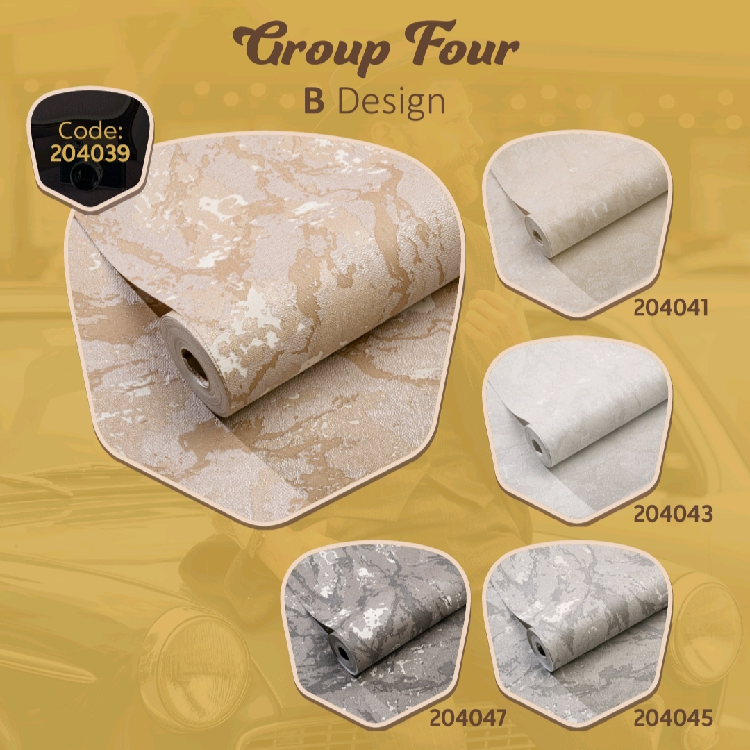 کاغذ دیواری دیوار TV سیلک استون Silk Stone