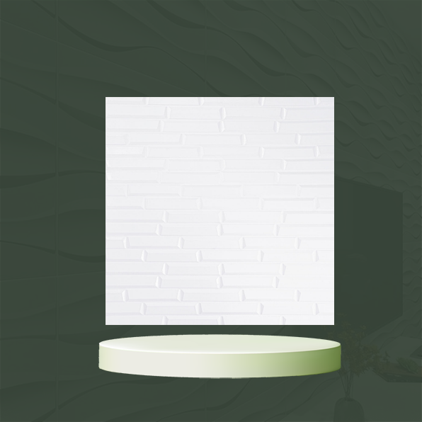 دیوارپوش فومی کد طرح شمش سفید