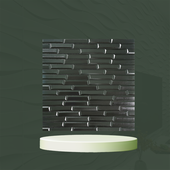 دیوارپوش فومی کد طرح شمش مشکی