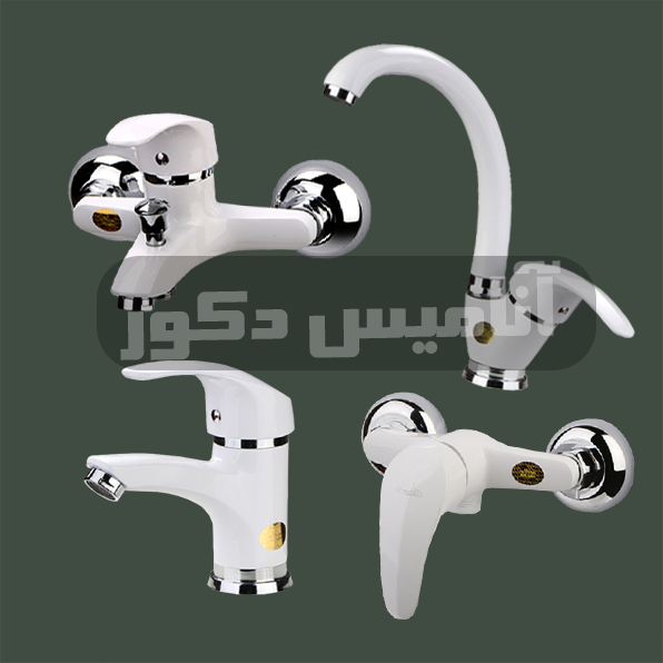 شیرآلات شیذر مدل ارس | رنگ سفید