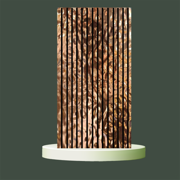 ترمووال بامبو پنل رنگ مسی کد TW 1001