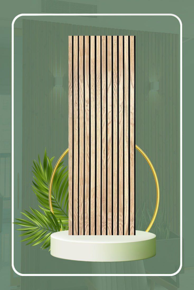 ترمووال MDF روکش طبیعی چوب بلوط روشن کد W5002