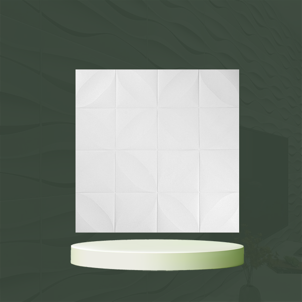 دیوارپوش فومی کد گلبرگ سفید