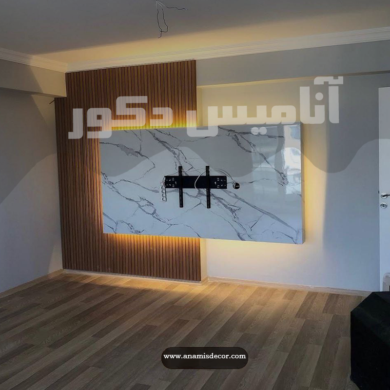 تی وی وال استایل ماربل باکس
